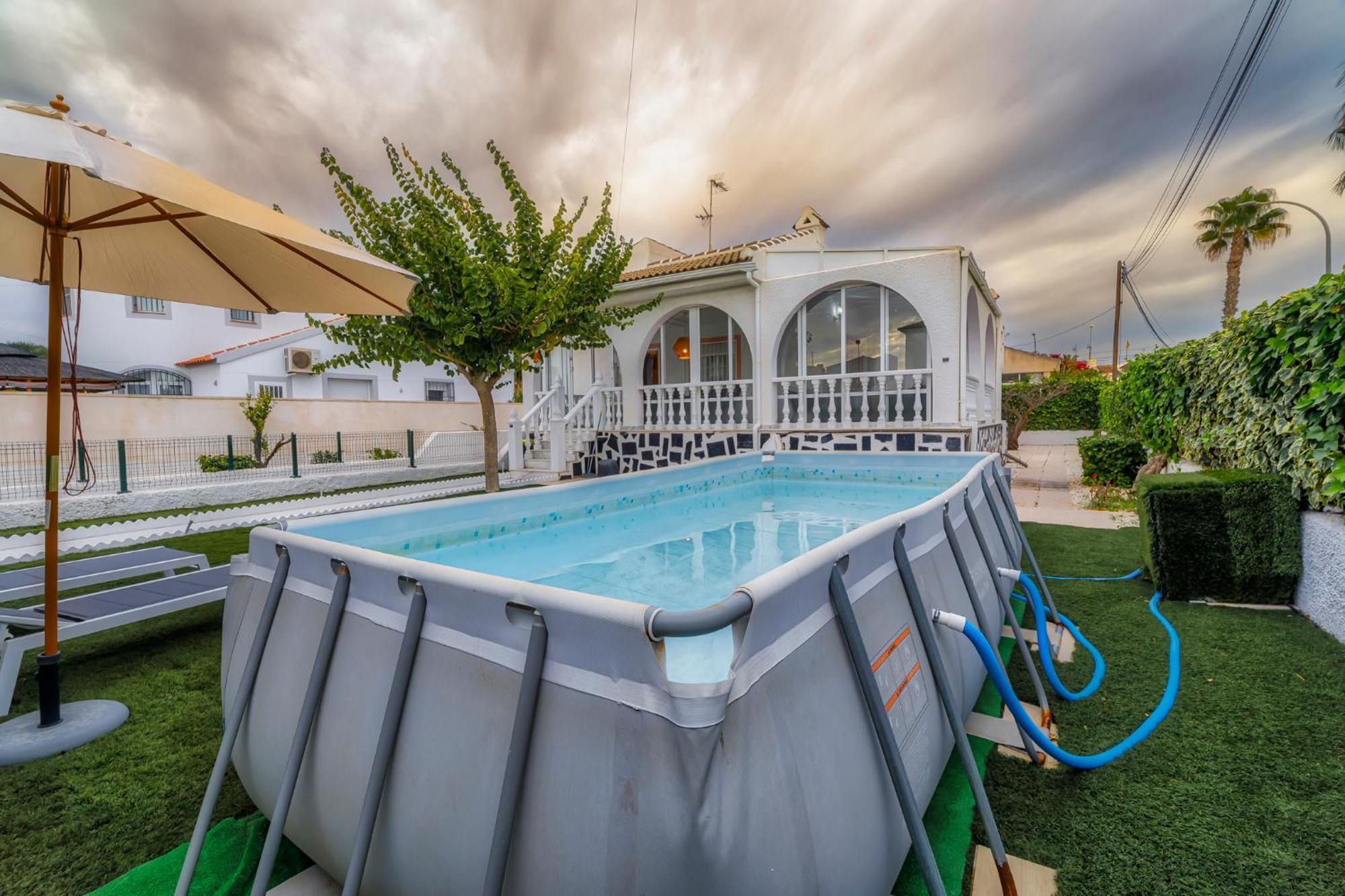 Villa Marie Estancia Premium En El Mar Menor Con Jacuzzi Climatizado Los Narejos Exterior photo